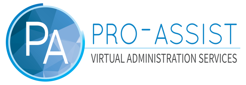 Pro-Assist Virtual Administration and Consulting Logo